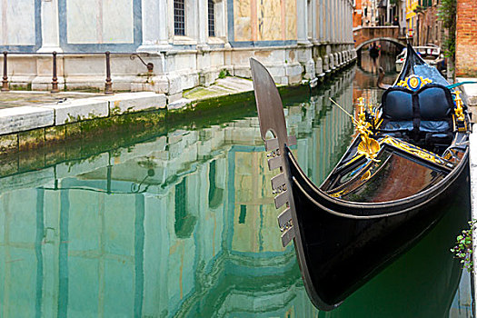 小船,威尼斯,运河,意大利