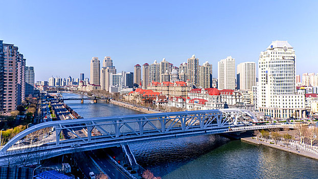 天津海河进步桥