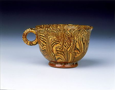 褐色,杯子,迟,唐代,瓷器,9世纪,艺术家,未知