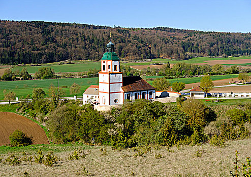 圣母升天大教堂,靠近,艾尔特穆泰,上巴伐利亚,巴伐利亚,德国