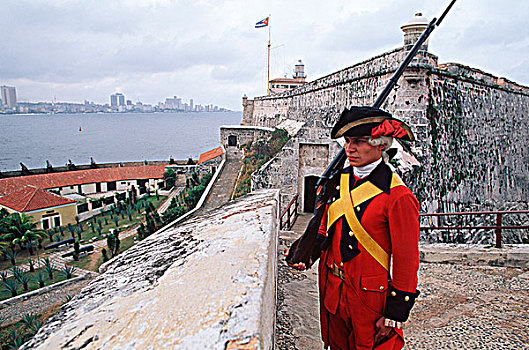 古巴,哈瓦那,传统,守卫