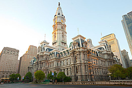 市政厅,费城,宾夕法尼亚,美国