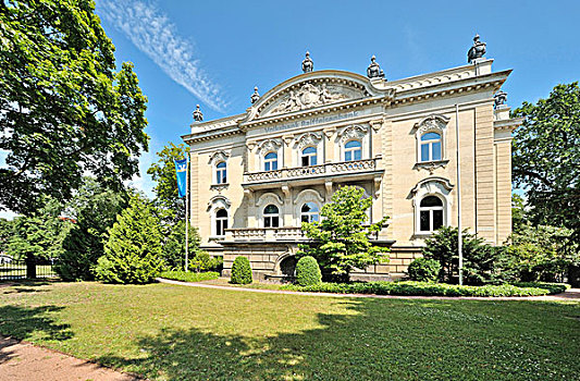 别墅,宅邸,总部,德累斯顿,萨克森,德国,欧洲