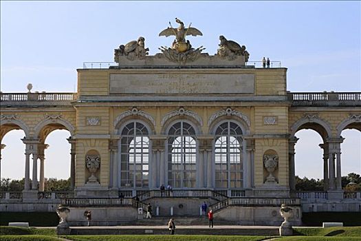 公园,美泉宫,维也纳,奥地利,欧洲