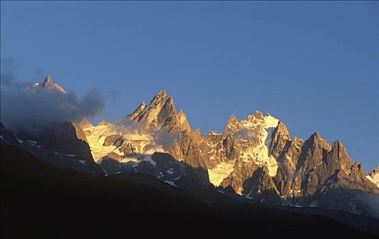 法国阿尔卑斯山,夏蒙尼,上萨瓦省,隆河阿尔卑斯山省,法国