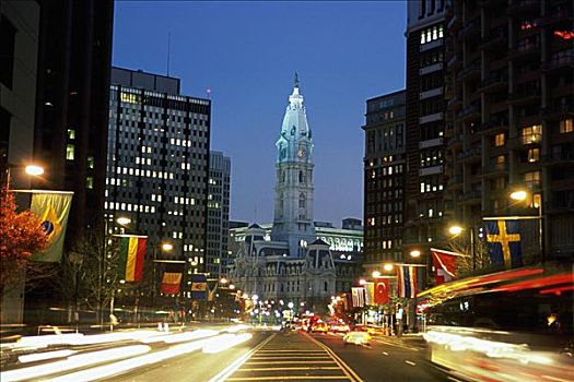 市政厅,费城,宾夕法尼亚,美国