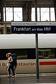 德国,火车站,db