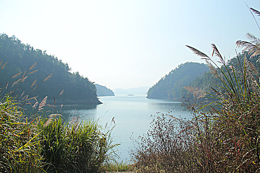 千岛湖环湖景色