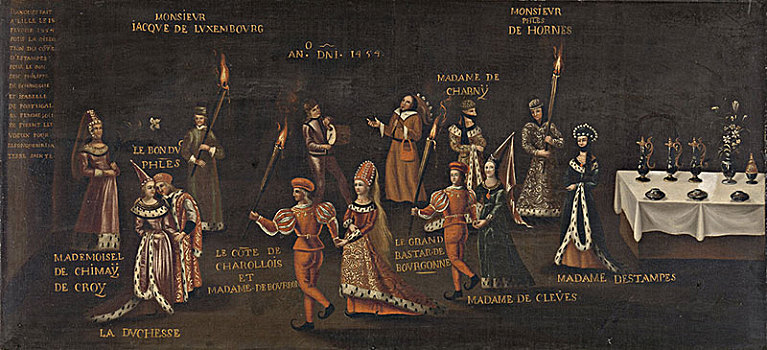 宴会,16世纪,艺术家