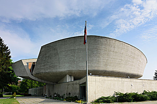 博物馆,纪念,斯洛伐克,国家,起义