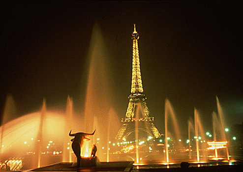世界闻名,埃菲尔铁塔,巴黎,法国