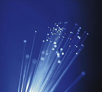 光纤,数据,线条,沟通,运输,交换,亮光,信息,蓝色,科技,电讯,网络