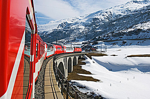冰河,高速列车,铁路
