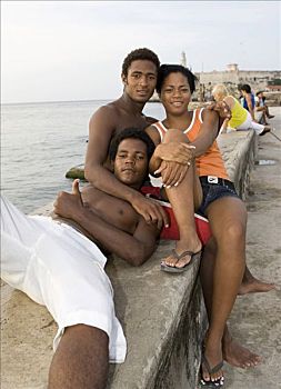 古巴人,马雷贡,哈瓦那,古巴,加勒比海