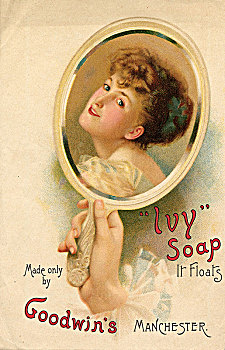 常春藤,肥皂,19世纪,艺术家,未知