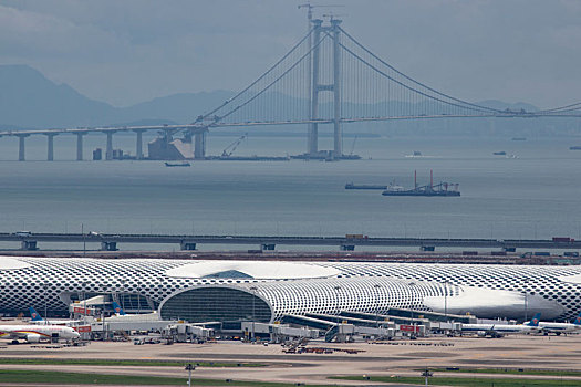 深圳机场及深中通道