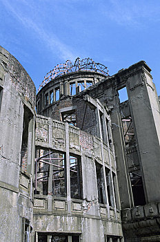 日本,广岛,原爆圆顶,二战,原子弹,纪念