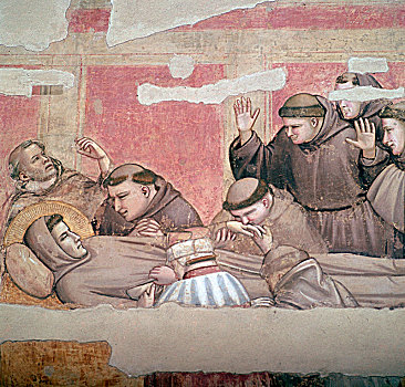 死亡,阿西尼城,14世纪,艺术家