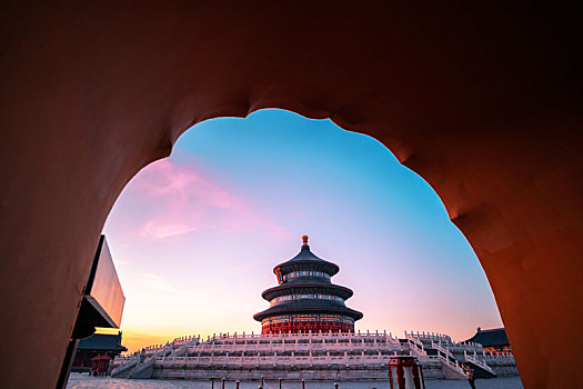 中国北京天坛祈年殿