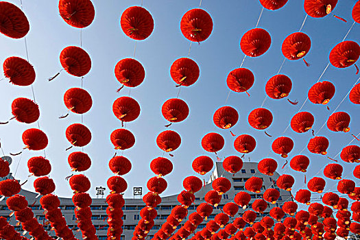 灯笼,北京,中国,亚洲