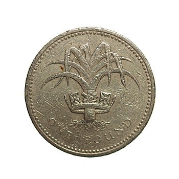 一英镑硬币