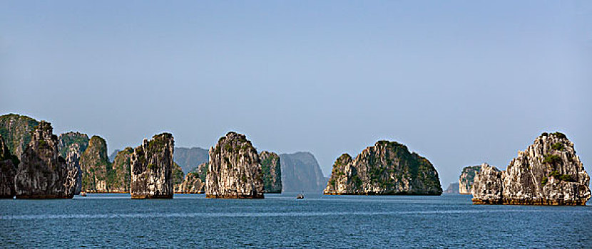 越南,广宁省,下龙湾,石灰岩,岛屿,世界遗产,自然美