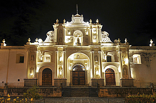 危地马拉,安提瓜岛,大教堂