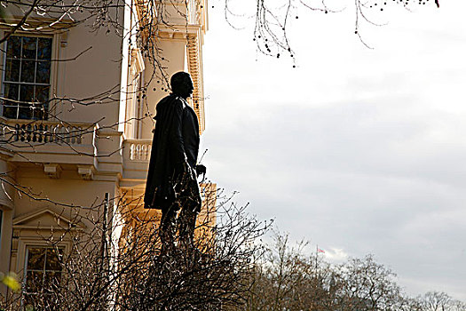 雕塑,第一,旁遮普,滑铁卢,地点,伦敦,英国
