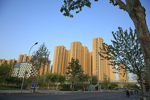 山东省菏泽市,牡丹之都的清晨,干净整洁文明有序