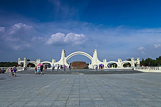 黑龙江省哈尔滨市太阳岛公园大门