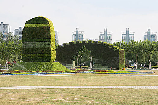 上海世纪公园国际立体花坛大赛
