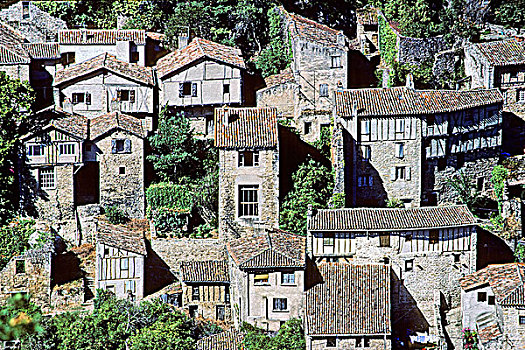 法国,斜切短通心面,中世纪,乡村