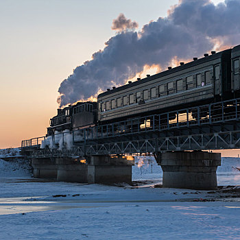 蒸汽机车火车