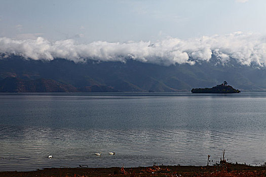 泸沽湖风光