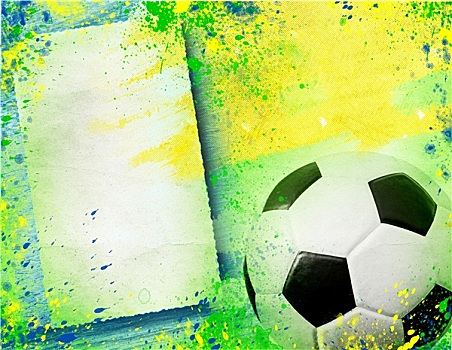 足球,巴西,彩色