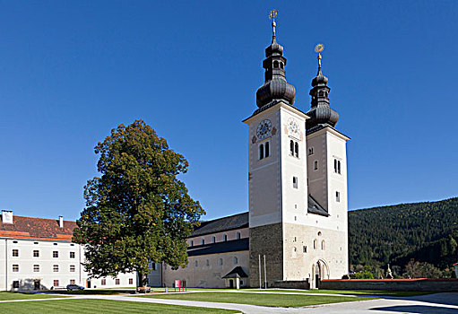 教区教堂,大教堂,卡林西亚,奥地利,欧洲