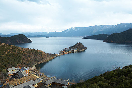 泸沽湖风光