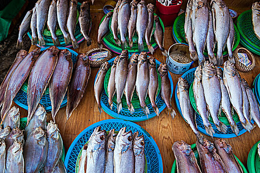 鱼肉,出售,鱼市,釜山,韩国