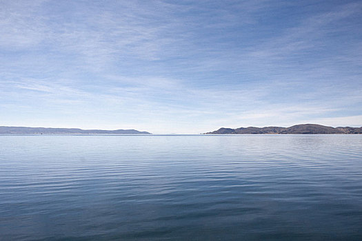 风景,的的喀喀,湖