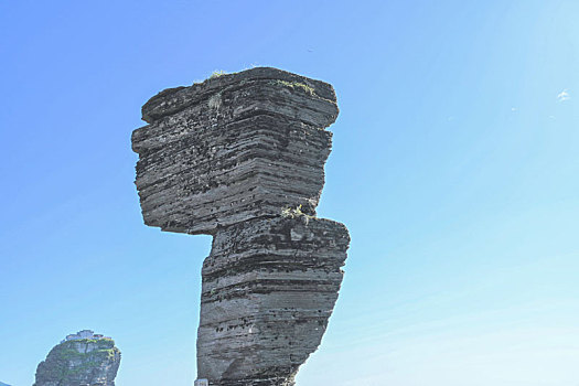 贵州梵净山蘑菇石