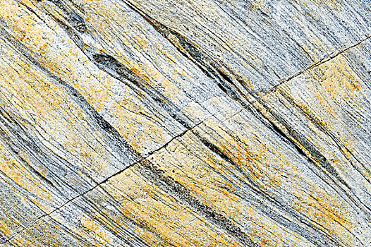 石头,黄色,冰河,半岛,格陵兰东部,格陵兰
