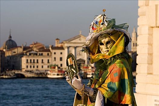 面具,狂欢,威尼斯,意大利