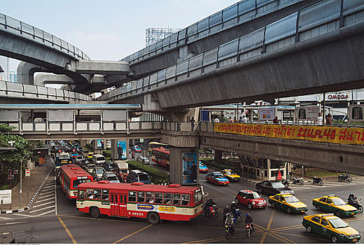 交通,轨道,曼谷,泰国