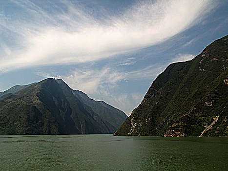 长江三峡第,峡谷,瞿塘峡