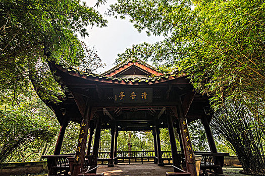 四川乐山大佛风景区风景