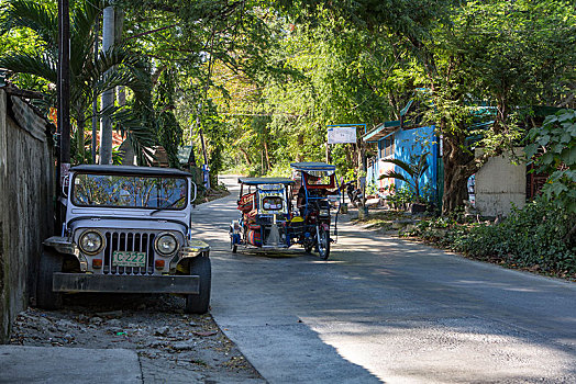 菲律宾puertogalera岛公路