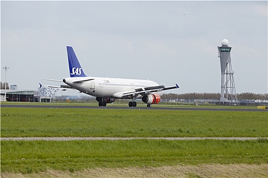 阿姆斯特丹,机场,史基浦,空中客车,a320,斯堪的纳维亚,航线,陆地
