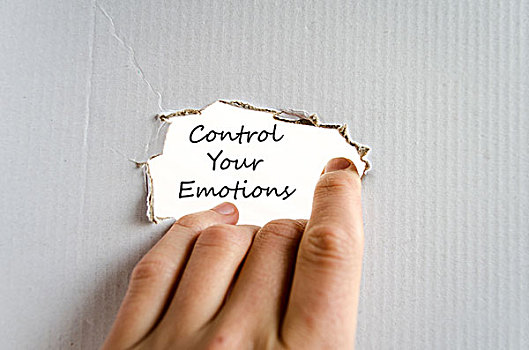 控制,情感,文字,概念