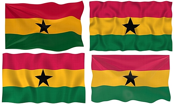 旗帜,加纳