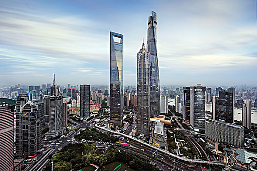 上海陸家嘴城市建筑